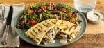 Green Chef Reviews - Grilled Eggplant Gyros 1