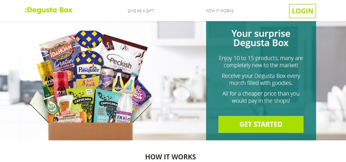 How to Join Degustabox - Go to Degustabox.com