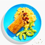 yumble review - Vegetarian Bean Burrito Weeknight