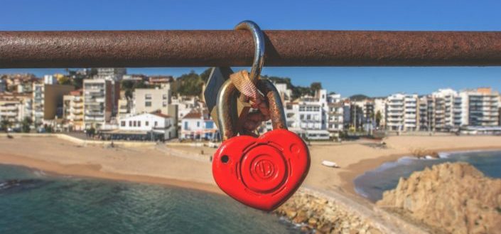 Love padlock