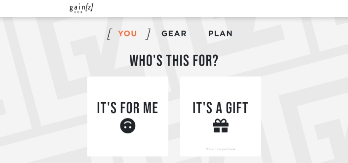 gainz box review - Select Who It’s For