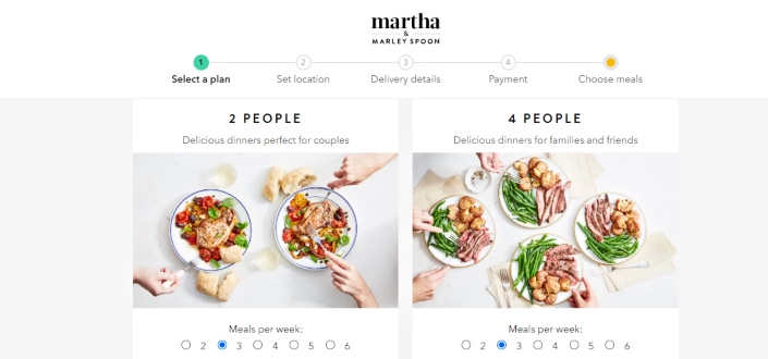 Marley spoon review - Decide how many meals youre going to make