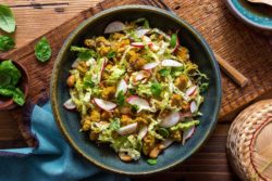 Sun Basket - Thai turkey salad with cabbage, basil, and cashews