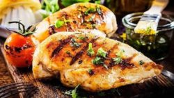 Mediterranean Chicken with Orange Honey Sauce